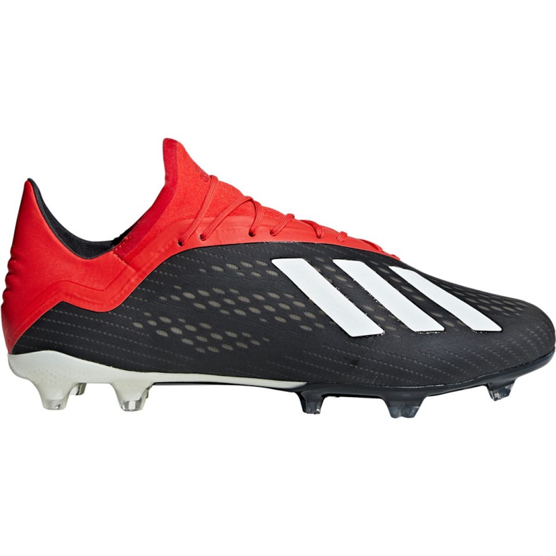 Buty piłkarskie adidas X 18.2 Fg M BB9362 czarne czarne