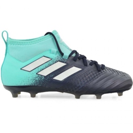 Buty piłkarskie adidas Ace 17.1 Fg Jr S77040 niebieskie niebieskie