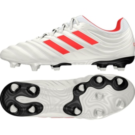 Buty piłkarskie adidas Copa 19.3 Fg M BB9187 białe białe