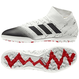 Buty piłkarskie adidas Nemeziz 18.3 Tf M D97986 białe białe