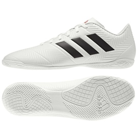 Buty halowe adidas Nemeziz 18.4 In M D97996 białe białe