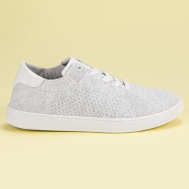 Wygodne Buty Sportowe białe