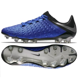 Buty piłkarskie Nike Hypervenom Phantom 3 Elite FG M AJ3805-400 niebieskie