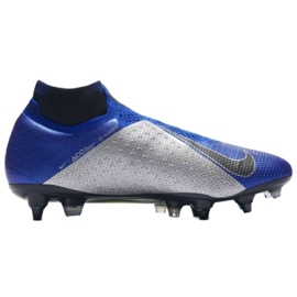 Buty piłkarskie Nike Phantom Vsn Elite Df Sg Pro Ac M AO3264-400 niebieskie niebieskie