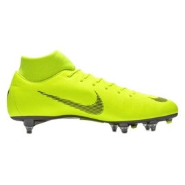 Buty piłkarskie Nike Mercurial Superfly 6 Academy Sg Pro M AH7364-701 żółte wielokolorowe