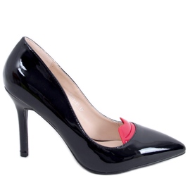 Oryginalne szpilki z ustami 5801-35es-1 Black czarne