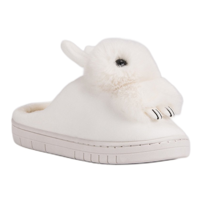 Cieplutkie Kapcie białe