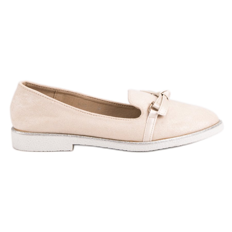 Emaks Zamszowe Mokasyny brązowe