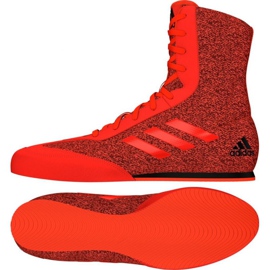 Buty bokserskie adidas Box Hog Plus czerwone