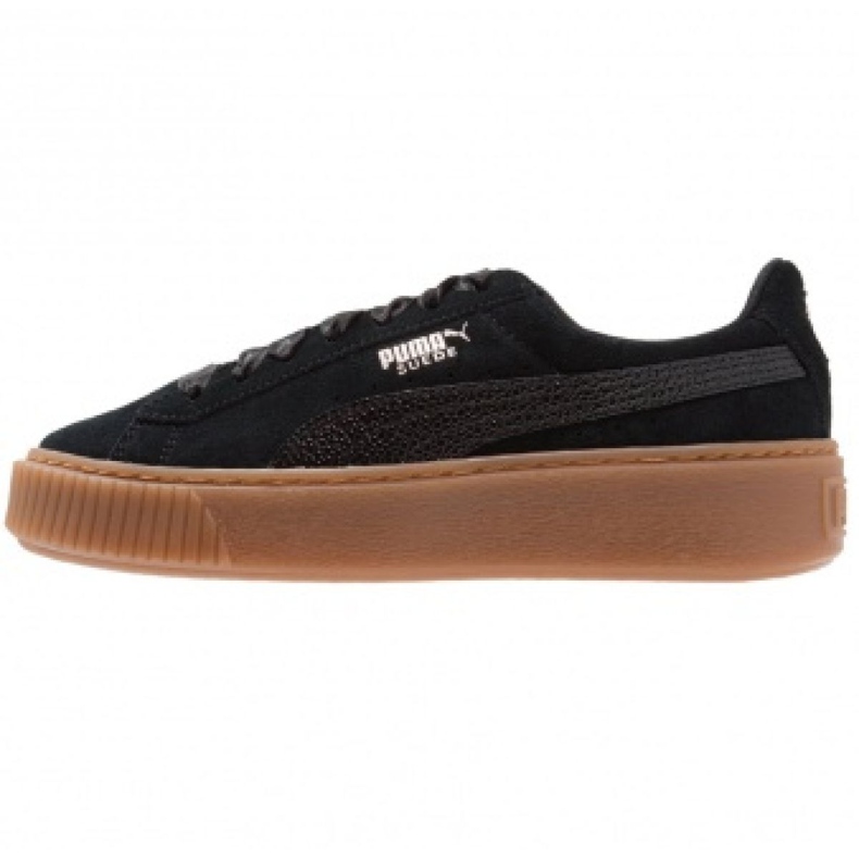 Buty Puma Suede Platform Bubble W 366439 01 czarne