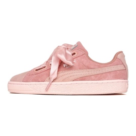 Buty Puma Suede Heart Pebble W 365210 01 różowe