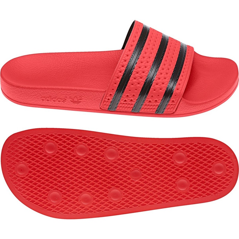 Klapki adidas Originals Adilette Slides U CQ3098 czarne czerwone