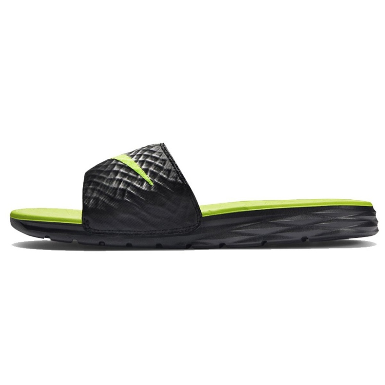 Klapki Nike Benassi Solarsoft Slide 705474-070 czarne