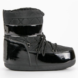 Modne Śniegowce czarne