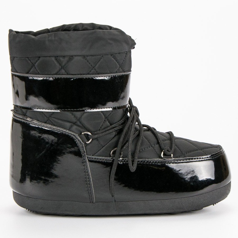 Modne Śniegowce czarne