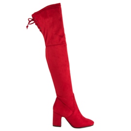 Super Me Czerwone Muszkieterki Na Słupku