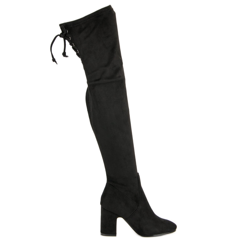 Super Me Czarne Muszkieterki Na Słupku