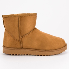 Camelowe mukluki brązowe