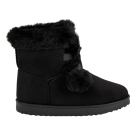 Modne Czarne Mukluki