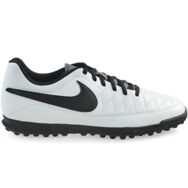 Buty piłkarskie Nike Majestry Tf Jr AQ7896-107 białe białe