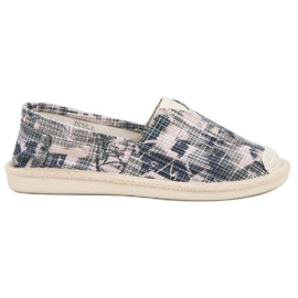 Small Swan Modne Espadryle wielokolorowe