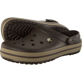 Crocs Crocband Espresso Khaki brązowe