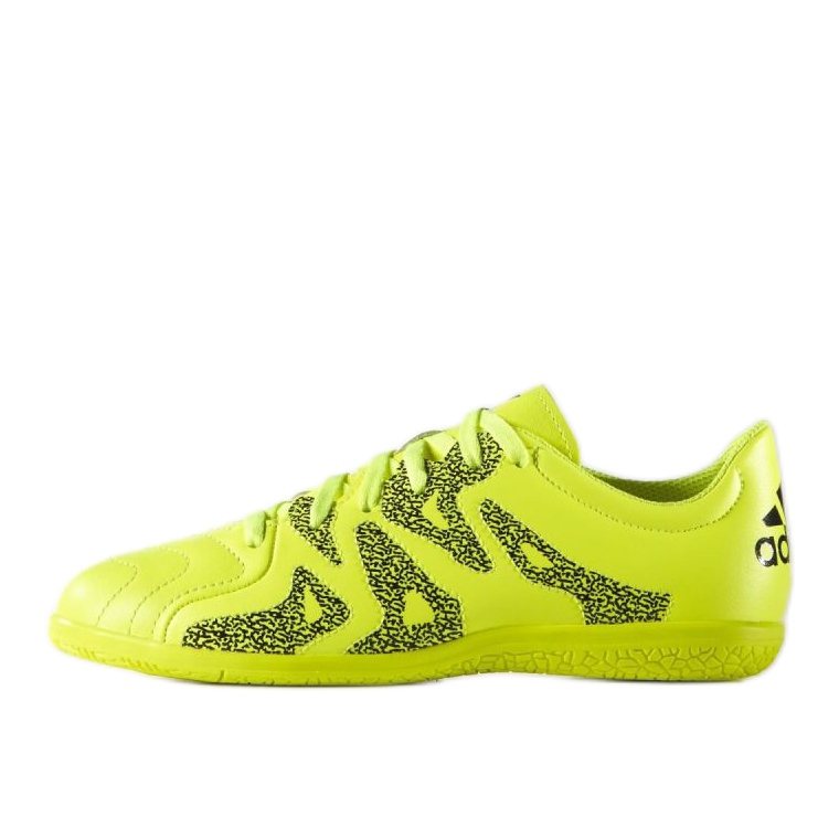 Buty halowe adidas X 15.3 In Leather Jr zielone