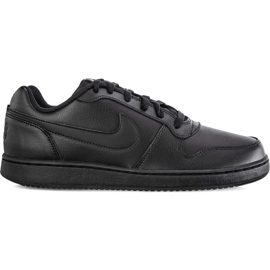Nike Ebernon Low 003 Black Black czarne