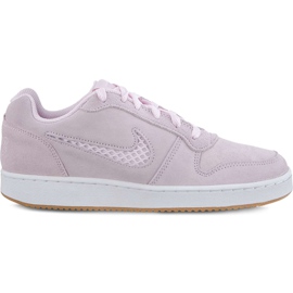 Nike Wmns Ebernon Low Prem 600 Pink Foam Pink Foam Black fioletowe różowe