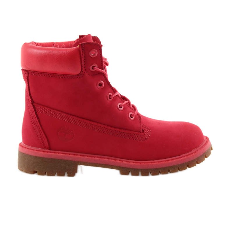 Timberland 6 INCH PREMIUM WATERPROOF czerwone