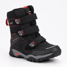 American Club Czarne śniegowce american