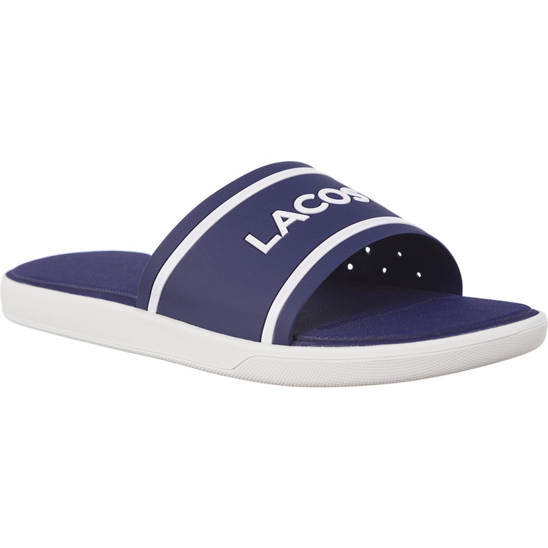 Lacoste L 30 Slide 118 1 Caw 2B9 Purple granatowe