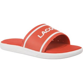 Lacoste L 30 Slide 118 1 Caw F50 Orange pomarańczowe