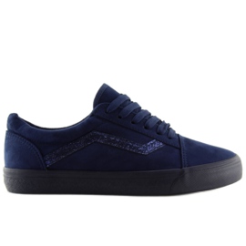 Trampki Vansówki granatowe B318-10 Dark Blue