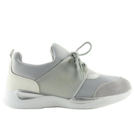 Ultra lekkie buty sportowe szare BY-069 Grey