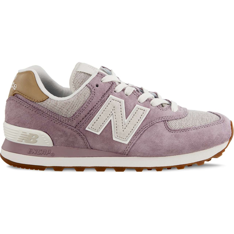 New Balance Wl574clc Cashmere With Light Cliff Grey fioletowe
