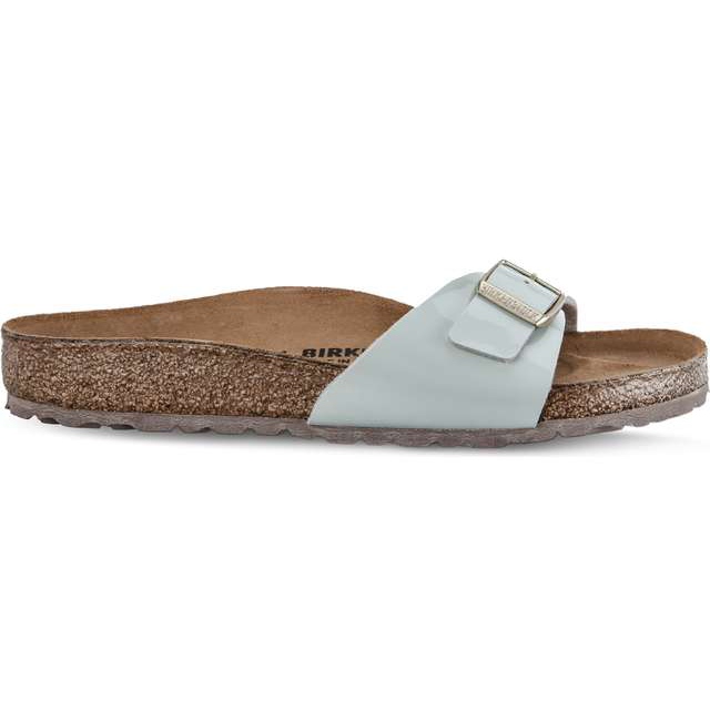 Birkenstock Madrid Bf 499 Two Tone Water Cream białe