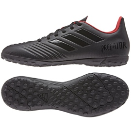 Buty piłkarskie adidas Predator 19.4 Tf M D97972 czarne czarne