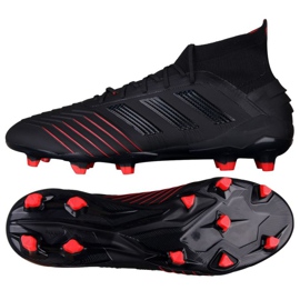 Buty piłkarskie adidas Predator 19.1 Fg M BC0551 czarne czarne