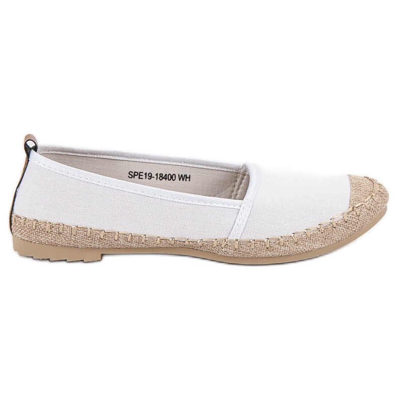 Espadryle MCKEYLOR białe