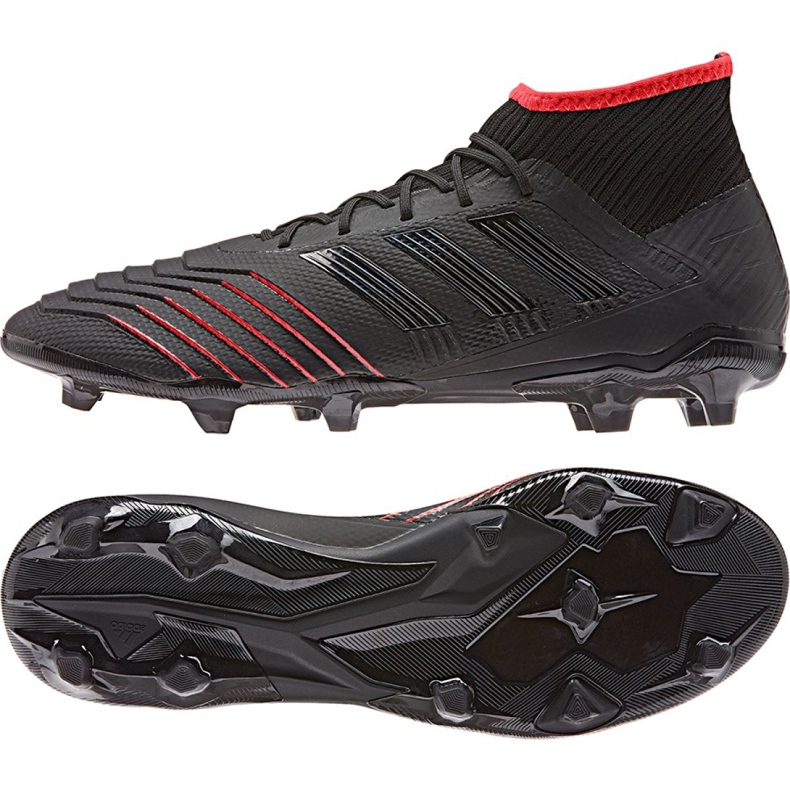 Buty piłkarskie adidas Predator 19.2 Fg M D97939 czarne czarne
