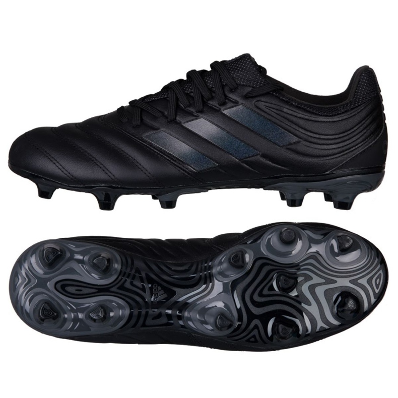 Buty piłkarskie adidas Copa 19.3 Fg M BC0553 czarne wielokolorowe