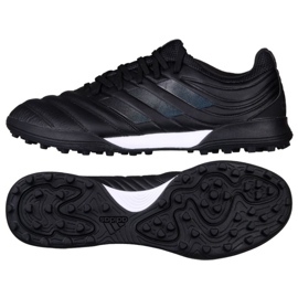 Buty piłkarskie adidas Copa 19.3 Tf M D98063 czarne wielokolorowe