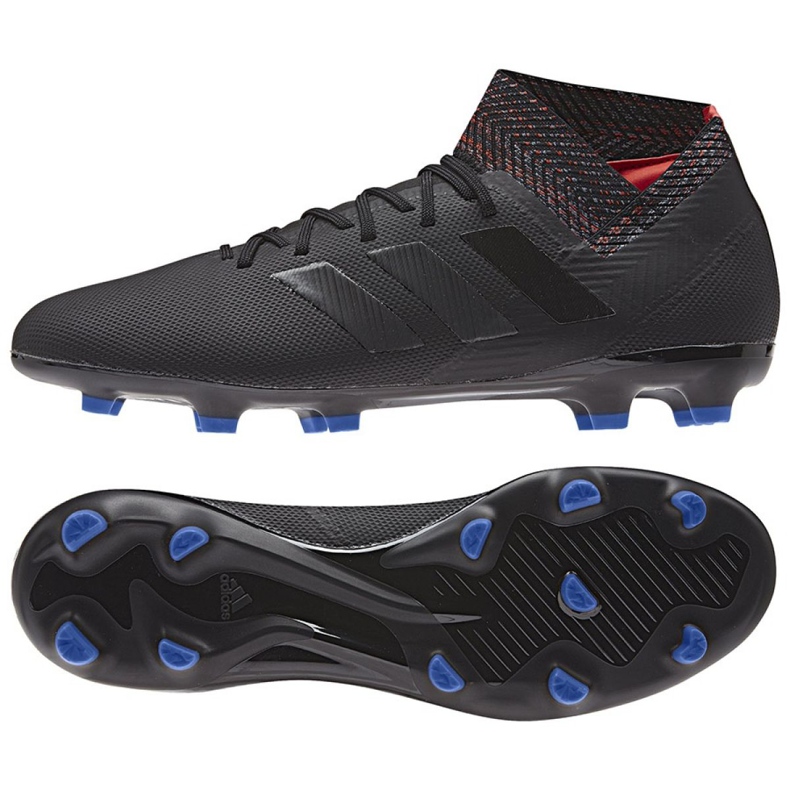 Buty piłkarskie adidas Nemeziz 18.3 Fg M D97981 wielokolorowe czarne