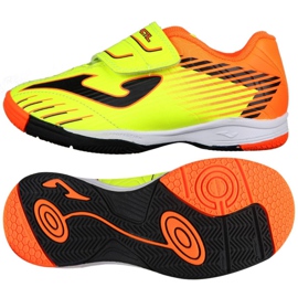 Buty halowe Joma Tactil 911 In Jr TACS.911.IN wielokolorowe żółte