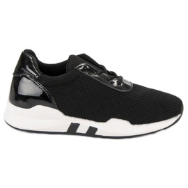 Modne Buty Sportowe czarne