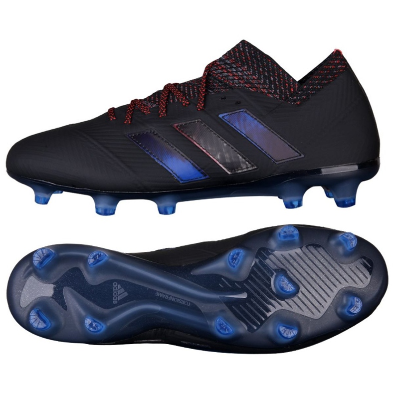 Buty piłkarskie adidas Nemeziz 18.1 Fg M D98007 czarne czarne