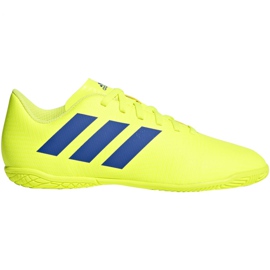 Buty halowe adidas Nemeziz 18.4 In Jr CM8519 żółte żółte