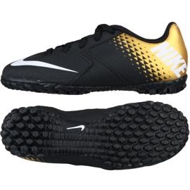Buty piłkarskie Nike Bomba X Tf Jr 826488-077 czarne czarne