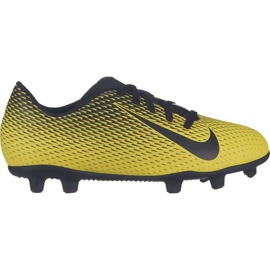 Buty piłkarskie Nike Bravata Ii Fg Jr 844442-701 żółte wielokolorowe